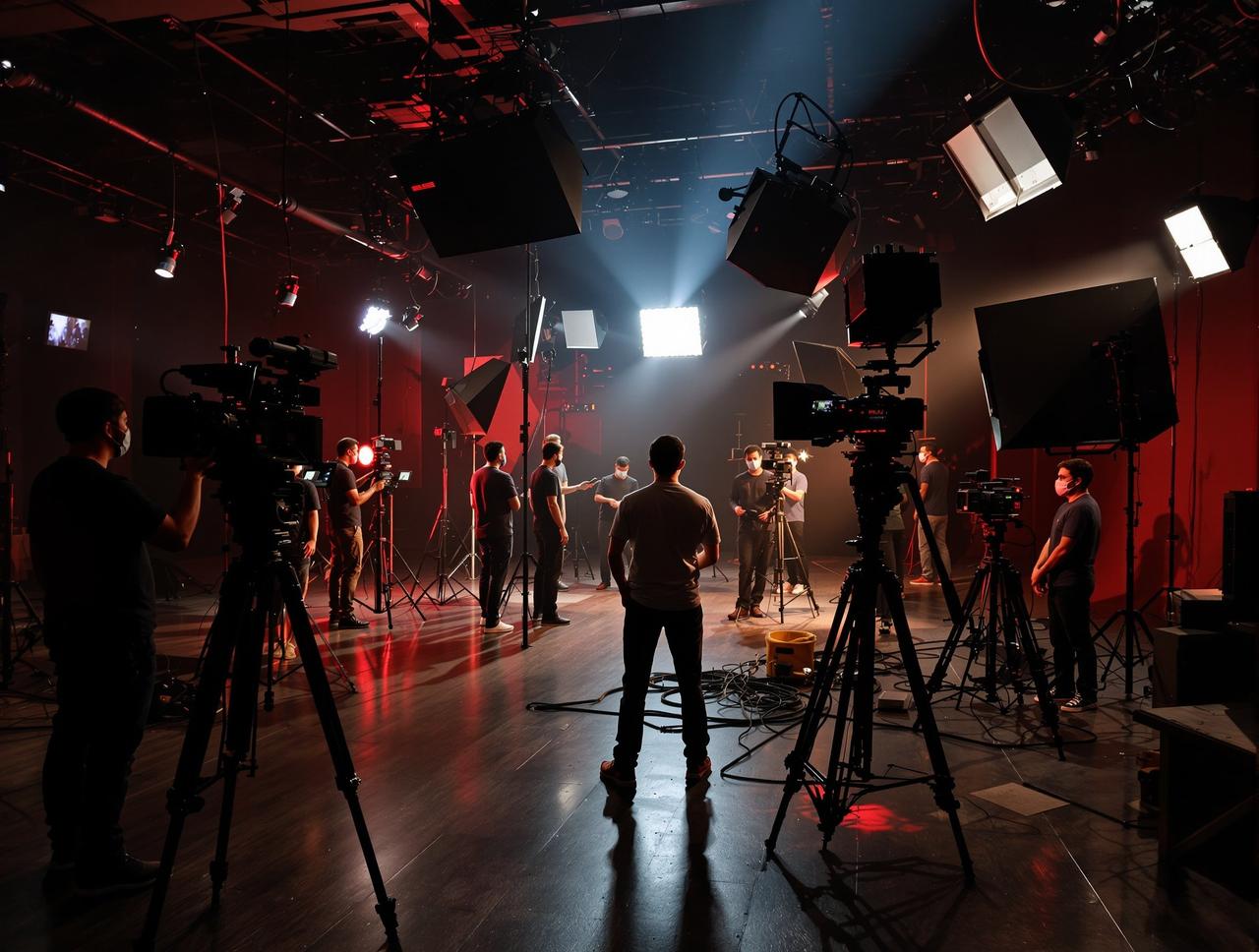 小蓝视频制作现场